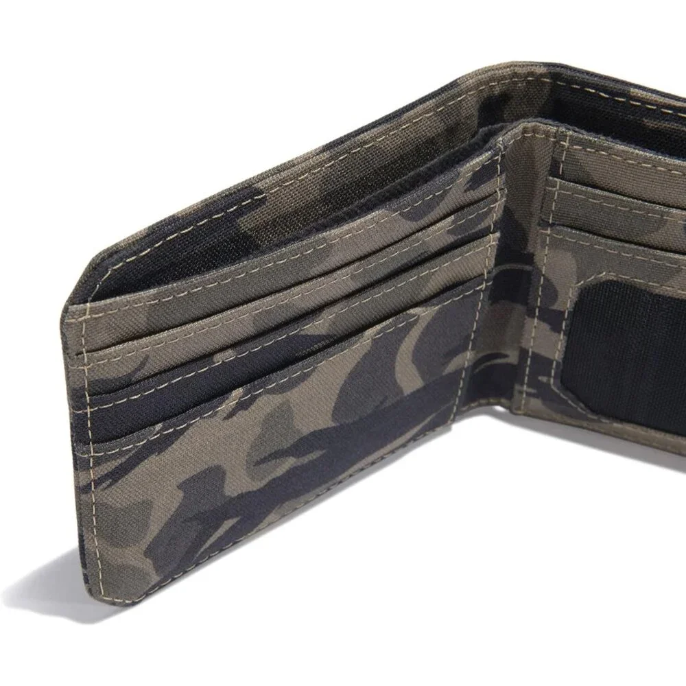 Carhartt Men's Bifold and Passcase Durable Billfold Wallets Available in Leather